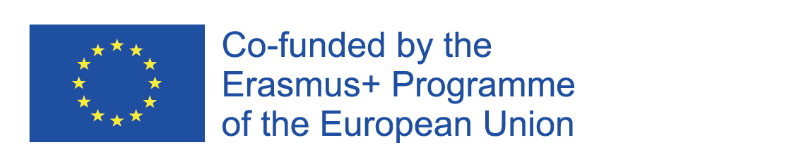 Logo expressing that this project is co-funded by the Erasmus+ Programme of the European Union.